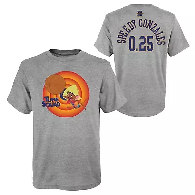 Buy Space Jam Kids T-Shirt Tune Squad NN Speedy Gonzales A New Legacy 2 Youth NBA • 15.69£