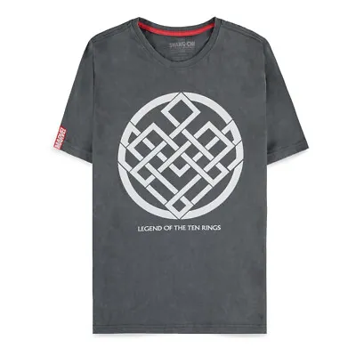 Buy MARVEL COMICS Shang-Chi And The Legend Of The Ten Rings Crest Logo T-Shirt, Male • 10.99£