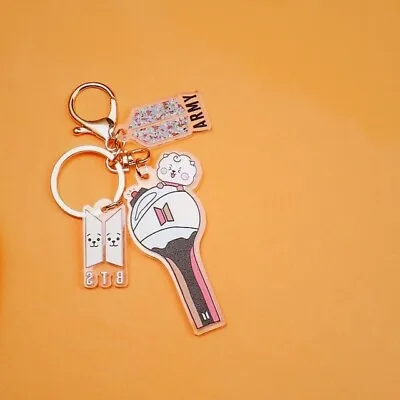 Buy SALE BT21 Keychain Pendant Accessories BTS Kpop Merch RJ Seok Jin Gift • 12.99£