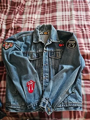Buy  Here And There  Oversized Denim Jacket Size 12 • 10£