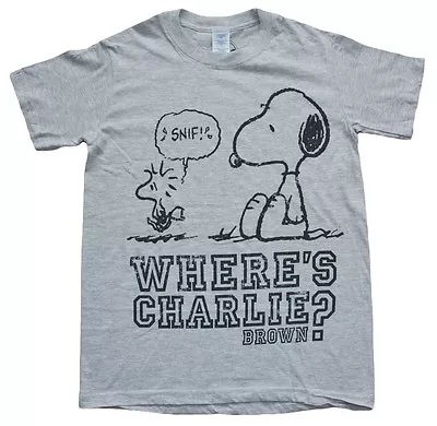 Buy Peanuts - Snoopy - Where's Charlie ? - Men's / Unisex - Size XL T Shirts • 9.99£