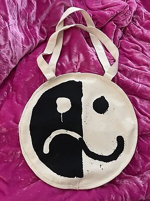 Buy RARE Official 2023 Fall Out Boy Tour Smiley Frown Tote Bag Exclusive Merch • 189.45£