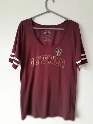 Buy Harry Potter Gryffindor 07 Quidditch  T Shirt From Wizarding World, Orlando  XL  • 7.99£