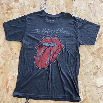 Buy The Rolling Stones T Shirt Black Medium M Mens Music Band Graphic • 9.99£