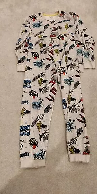 Buy M And S Looney Tunes Velour Pajamas Size 11-12 • 1£