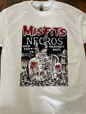 Buy MISFITS Medium T Shirt, Danzig, Ramones, Damned, Horror Punk, Black Flag, TSOL • 18£