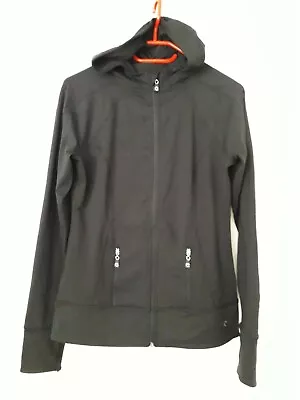 Buy Core -women`s Black Polyester/spandex Sport Hoodie. L. New Without Tags. • 25£