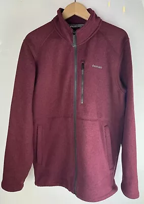 Buy Rohan Headland Jacket Mens Medium Burgundy Full Zip High Neck Polyester • 19.95£