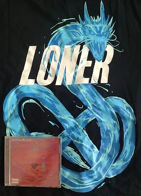 Buy NEW Santan Dave We're All Alone In This Together CD & Loner Dragon T-Shirt • 12.99£