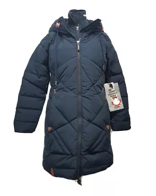 Buy Khujo Annabell Women's Winter Jacket Navy Size Medium | REF U1# • 110.49£