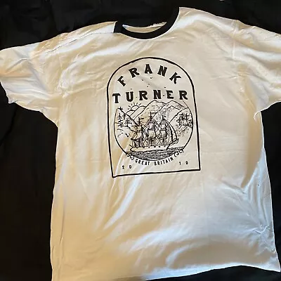 Buy FRANK TURNER Band Ringer T-shirt 2XL • 12.29£