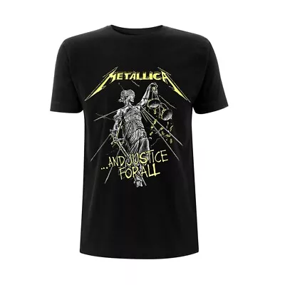 Buy Metallica And Justice For All Tracks Official Tee T-Shirt Mens • 20.56£
