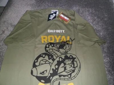 Buy Call Of Duty Vanguard Official COD Royal Corps Green T-Shirt Large • 7.99£