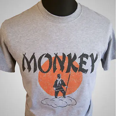 Buy Monkey Magic T Shirt Journey To The West Retro TV Martial Arts Kung Fu Cult TV G • 14.99£