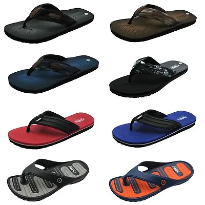 Buy Cool Men’s Comfortable Shower Beach Sandal Slippers Flip Flops In Classy Colors • 22.19£