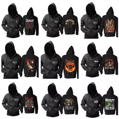 Buy Hoodie Slipknot Sweatshirt Zip Jacket Black Long Sleeve Commemorate Coat Tops • 19.18£