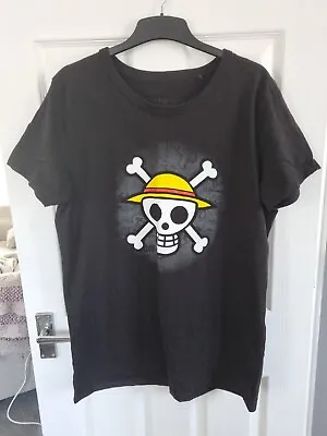 Buy (R) One Piece Black Skull T Shirt Size XXL Bnwot • 12.95£