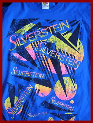 Buy Silverstein - Graphic T-shirt (l) Blue 2 - New & Unworn • 9.02£