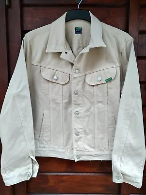 Buy United Colors Of Benetton Mens Denim Jacket~Size Large~Excellent Condition • 10£
