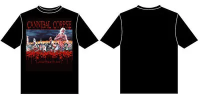 Buy New Official CANNIBAL CORPSE - EATEN BACK TO LIFE T-Shirt • 13.40£