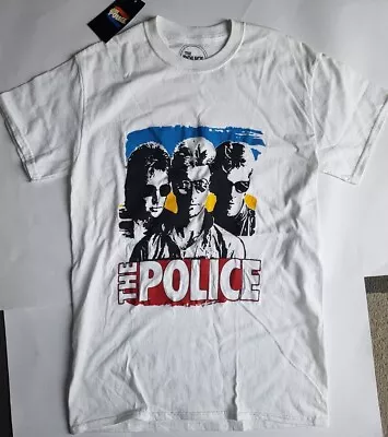Buy The Police Official White Roxanne T-Shirt Size Small • 12£