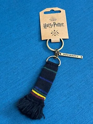 Buy WB Harry Potter Studio Tour London HOGWARTS Scarf Key Ring New On Card RARE • 7£