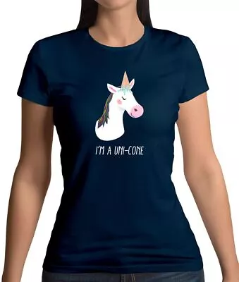 Buy I'm A Unicone - Womens T-Shirt - Unicorn Unicorns Magical Fantasy Love • 13.95£