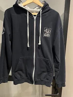 Buy Star Wars Han Solo A Star Wars Story Cast And Crew Zip Up Hoodie Size M Used • 70£