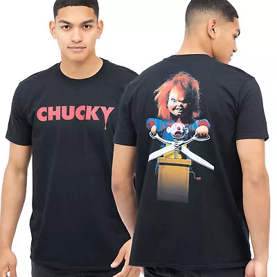 Buy Chucky Mens T-shirt Sorry Jack Black S-XXL Official • 10.49£