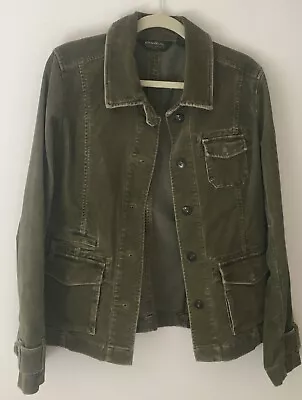 Buy Eddie Bauer – Ladies Green Corduroy Jacket • 35£