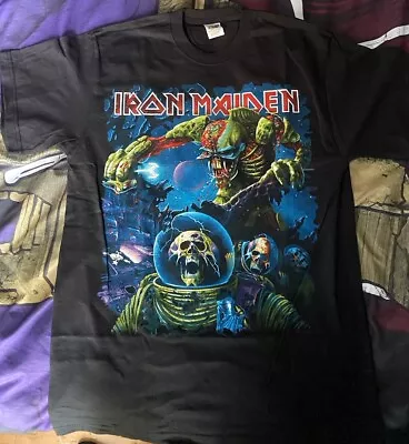 Buy Iron Maiden The Final Frontier World Tour T-shirt 2011 Mens Medium • 20£
