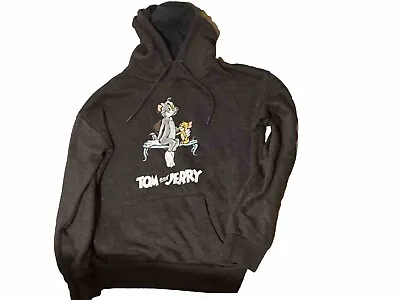 Buy Looney Tunes Tom And Jerry Grey Hoodie Size S Rare Y2K Vintage • 2.99£
