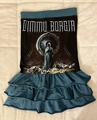Buy Dimmu Borgir VINTAGE 2003 DIY T-Shirt Dress Death Cult Armageddon Black Metal • 41.58£