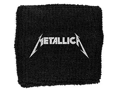 Buy Official Licensed - Metallica - Logo Sweatband/wristband Metal Hetfield • 9.50£