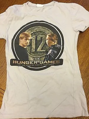 Buy The Hunger Games 2012 Graphic T-shirt Junior's Size S • 28.65£