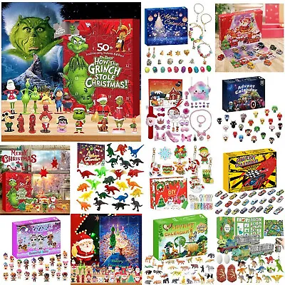 Buy Christmas Countdown Advent Calendar 2023 Blind Box Surprise Toys Xmas Kids Gifts • 19.03£