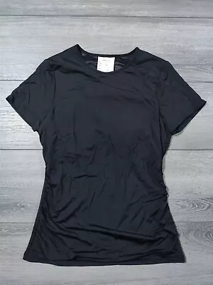 Buy Swim Shirt Womens Size 4 Tall Preowned Short Sleeve Swim Top Pool Beach Lake • 11.99£