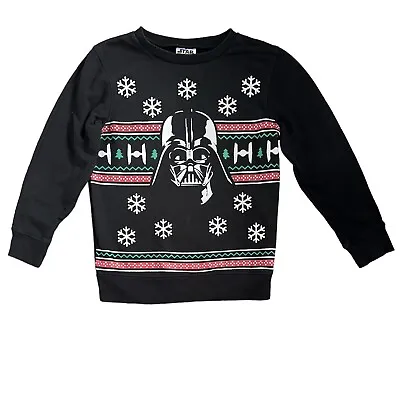 Buy STAR WARS Darth Vader Christmas Holiday Sweatshirt Size Small • 11.83£