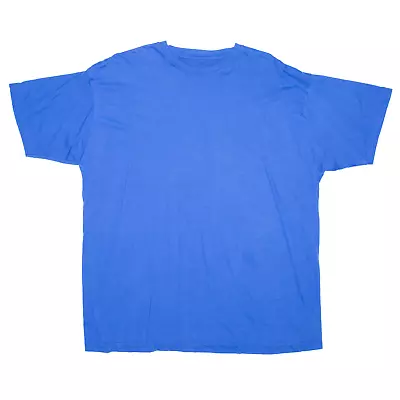 Buy GALAXY Mens Blue Regular Short Sleeve T-Shirt XL • 6.99£