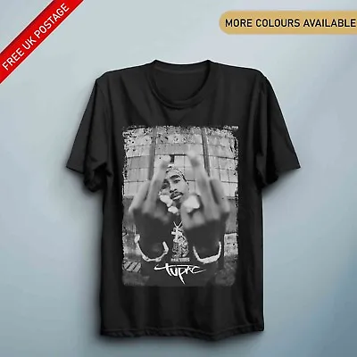 Buy Tupac T Shirt Unisex Gangster Rap Shirt 2pac Shakur Music Concert T Shirt Gift • 13.99£
