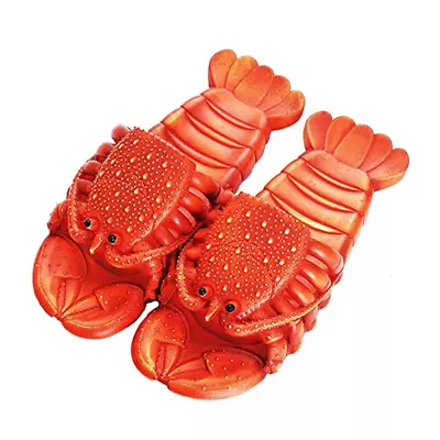 Buy Funny Novelty Lobster Sandals Summer Slippers Beach Shoes Holiday Sandals Men • 10.93£