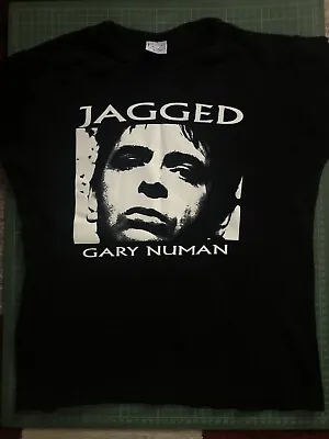 Buy Gary Numan Jagged T-Shirt (Ladies Medium) • 7£