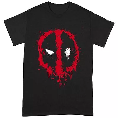 Buy Deadpool Unisex Adult Splat T-Shirt M Black • 14.05£
