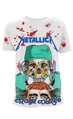 Buy Metallica Crash Course In Brain Surgery Official Tee T-Shirt Mens • 25.70£