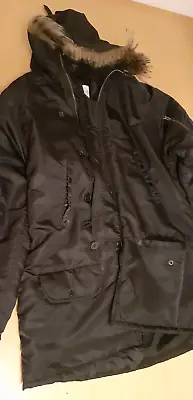 Buy N3B Snorkel Air Force Parka Military Mens Jacket Cold Weather Coat • 70£