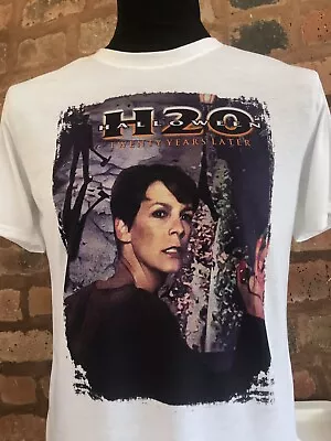 Buy Halloween H20 T-shirt - Mens Womens Sizes S-XXL Michael Myers Jamie Lee Curtis 2 • 15.99£