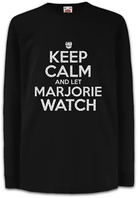 Buy Keep Calm And Let Marjorie Watch American Kids Long Sleeve T-Shirt Horror Story • 18.95£