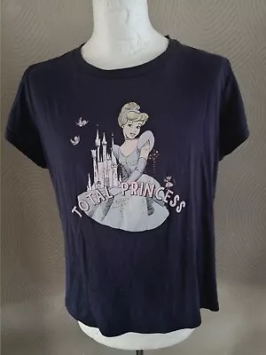 Buy Disney Official Total Princess Cinderella T-Shirt Ladies XL 18-20 • 3.95£