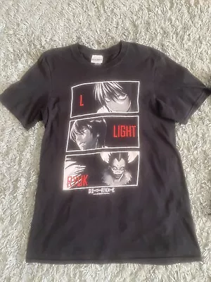 Buy Deathnote T-shirt Black Size Small • 5£