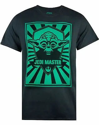 Buy Star Wars Yoda Jedi Master Poster Men's T-Shirt • 14.99£